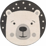 Kids Bear Animal Print Nursery Area Rug - Clearance - Ornate Home