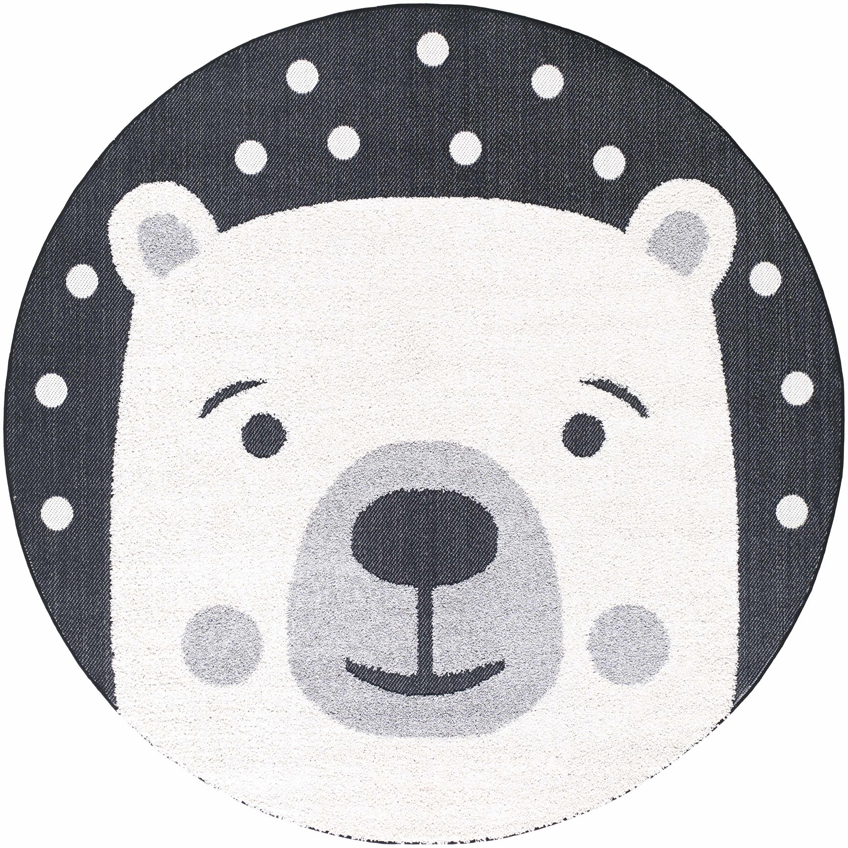 Kids Bear Animal Print Nursery Outdoor Area Rug - Clearance - Ornate Home