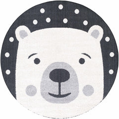 Kids Bear Animal Print Nursery Outdoor Area Rug - Clearance - Ornate Home