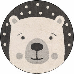 Kids Bear Animal Print Nursery Outdoor Area Rug - Clearance - Ornate Home