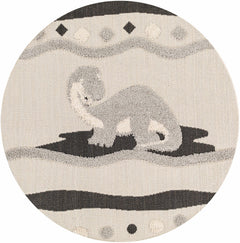 Kids Dinosaur Animal Print Nursery Outdoor Area Rug - Clearance - Ornate Home