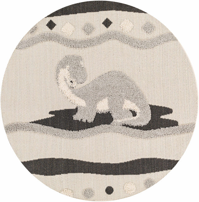 Kids Dinosaur Animal Print Nursery Outdoor Area Rug - Clearance - Ornate Home