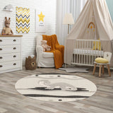 Kids Dinosaur Animal Print Nursery Outdoor Area Rug - Clearance - Ornate Home