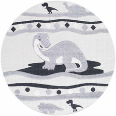 Kids Dinosaur Animal Print Nursery Outdoor Area Rug - Clearance - Ornate Home
