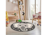 Kids Elephant Animal Print Nursery Area Rug - Clearance - Ornate Home