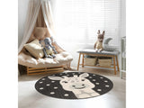 Kids Giraffe Animal Print Nursery Area Rug - Clearance - Ornate Home