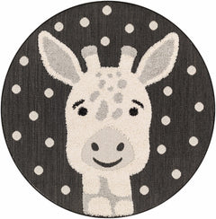 Kids Giraffe Animal Print Nursery Outdoor Area Rug - Clearance - Ornate Home