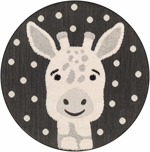 Kids Giraffe Animal Print Nursery Outdoor Area Rug - Clearance - Ornate Home