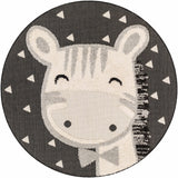 Kids Giraffe Bowtie Animal Print Nursery Area Rug - Clearance - Ornate Home