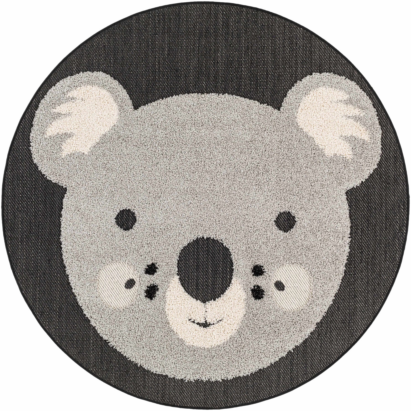 Kids Koala Animal Print Nursery Outdoor Area Rug - Clearance - Ornate Home