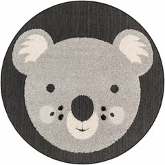 Kids Koala Animal Print Nursery Outdoor Area Rug - Clearance - Ornate Home