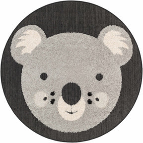 Kids Koala Animal Print Nursery Outdoor Area Rug - Clearance - Ornate Home