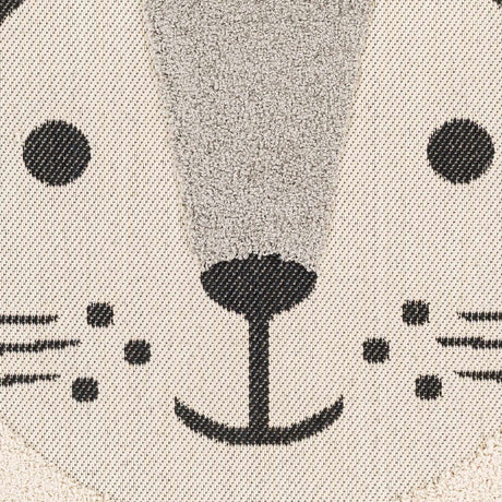 Kids Lion Animal Print Nursery Area Rug - Clearance - Ornate Home