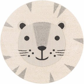 Kids Lion Animal Print Nursery Outdoor Area Rug - Clearance - Ornate Home