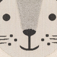 Kids Lion Animal Print Nursery Outdoor Area Rug - Clearance - Ornate Home