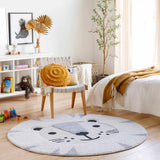 Kids Lion Animal Print Nursery Outdoor Area Rug - Clearance - Ornate Home