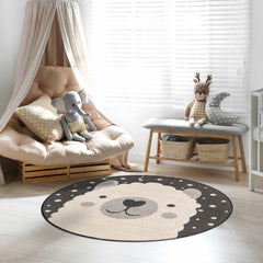 Kids Llama Animal Print Nursery Outdoor Area Rug - Clearance - Ornate Home