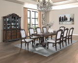 Kiera Coffee Brown Hutch & Buffet - Ornate Home