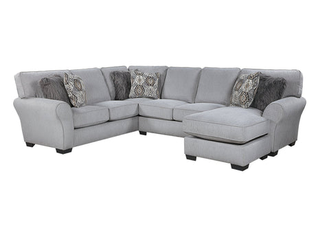Kieran Gray 2-Piece Reversible Sectional - Ornate Home