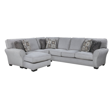 Kieran Gray 2-Piece Reversible Sectional - Ornate Home