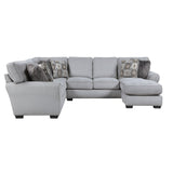 Kieran Gray 2-Piece Reversible Sectional - Ornate Home