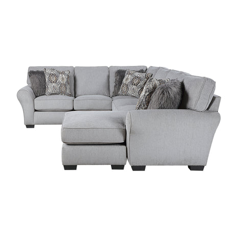Kieran Gray 2-Piece Reversible Sectional - Ornate Home