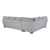 Kieran Gray 2-Piece Reversible Sectional - Ornate Home
