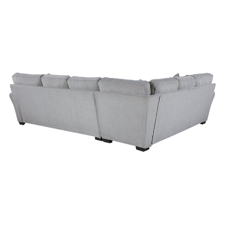 Kieran Gray 2-Piece Reversible Sectional - Ornate Home