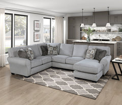 Kieran Gray 2-Piece Reversible Sectional - Ornate Home