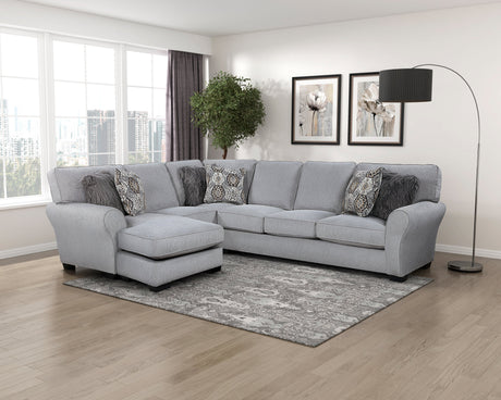Kieran Gray 2-Piece Reversible Sectional - Ornate Home