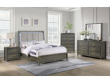 Kieran Grey 5-piece Queen Bedroom Set - Ornate Home