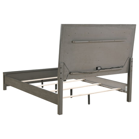 Kieran Grey 5-piece Queen Bedroom Set - Ornate Home