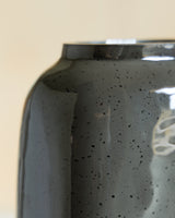 Kierlain Gray/Black Vase (12.75''H) - Ornate Home