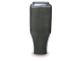 Kierlain Gray/Black Vase (15.38''H) - Ornate Home