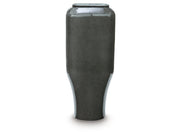 Kierlain Gray/Black Vase (15.38''H) - Ornate Home