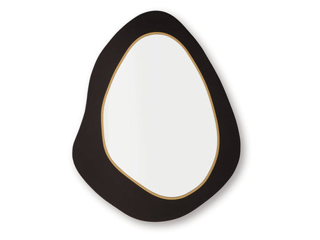 Kierlock Black/Gold Accent Mirror - Ornate Home