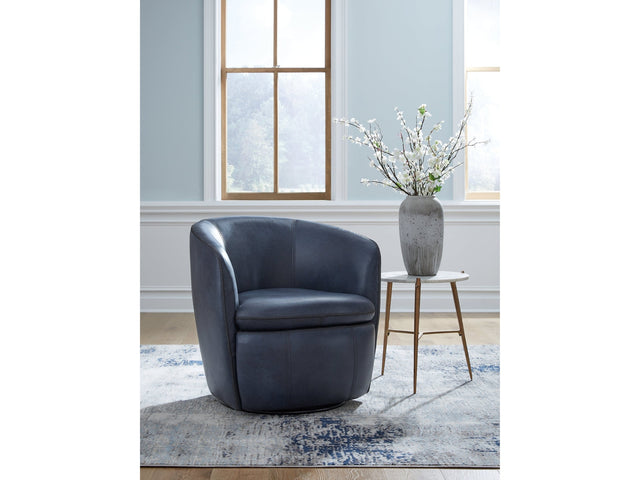 Kierreys Ocean Swivel Chair - Ornate Home