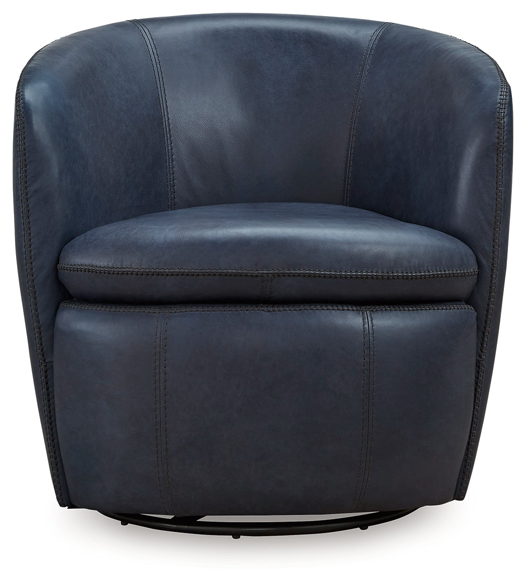 Kierreys Ocean Swivel Chair - Ornate Home