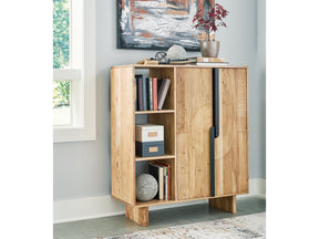 Kierwell Natural Accent Cabinet (Online Special Price) - Ornate Home