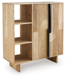 Kierwell Natural Accent Cabinet - Ornate Home