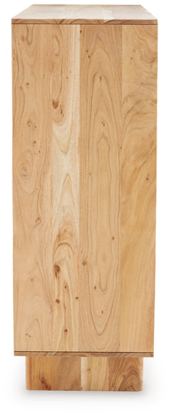 Kierwell Natural Accent Cabinet - Ornate Home