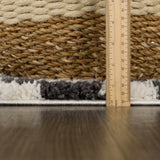 Kieu Black & White Checkered Area Rug - Ornate Home