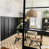Kieu Mustard & Ivory Checkered Area Rug - Ornate Home