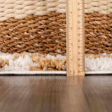 Kieu Yellow & White Checkered Area Rug - Ornate Home