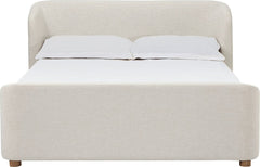 Kiki Whipped Honey Upholstered California King Bed - Ornate Home