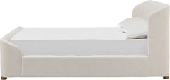 Kiki Whipped Honey Upholstered California King Bed - Ornate Home