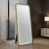 Kiley Gold Floor Mirror - Ornate Home