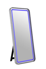 Kiley Silver Floor Mirror - Ornate Home