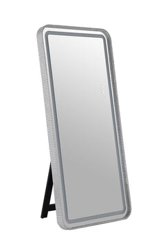 Kiley Silver Floor Mirror - Ornate Home