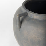 Kilian Brown-Gray Short Double Ear Vase - Ornate Home